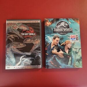 Jurassic Park Lost World And Fallon Kingdom Collector's Edition Wide Screen DVD